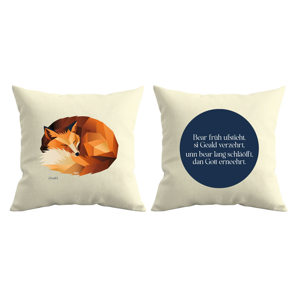 Kissen – Rühler Mundart