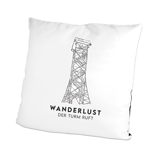 Kissen – Wanderlust: Der Turm ruft