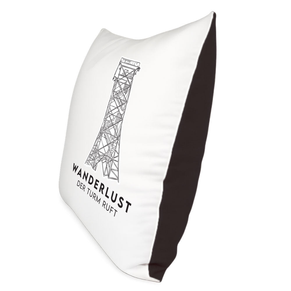 Kissen – Wanderlust: Der Turm ruft