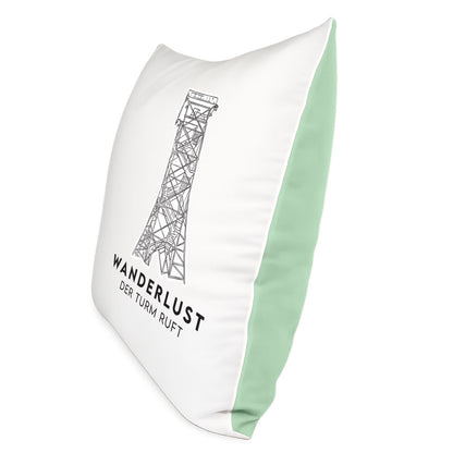 Kissen – Wanderlust: Der Turm ruft