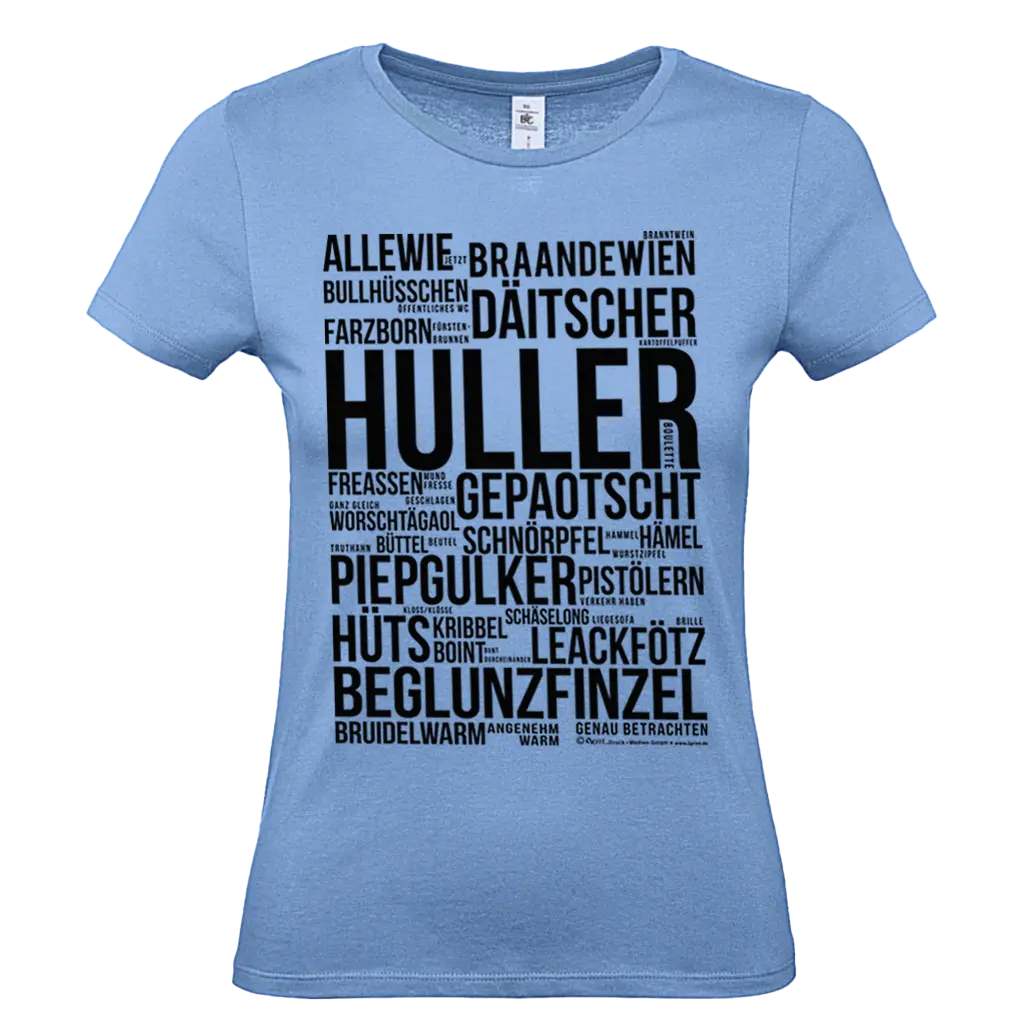 Rühler Spraoch-Shirt Frauen