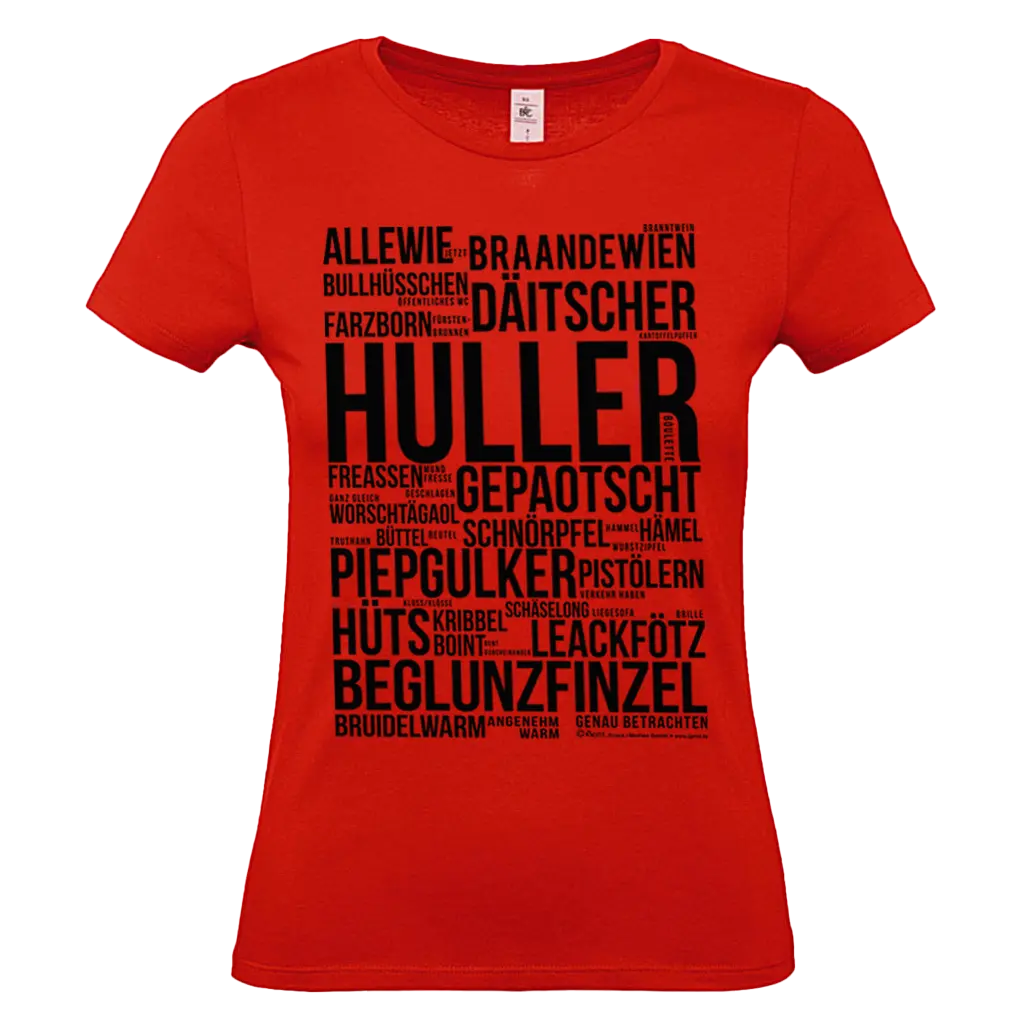 Rühler Spraoch-Shirt Frauen