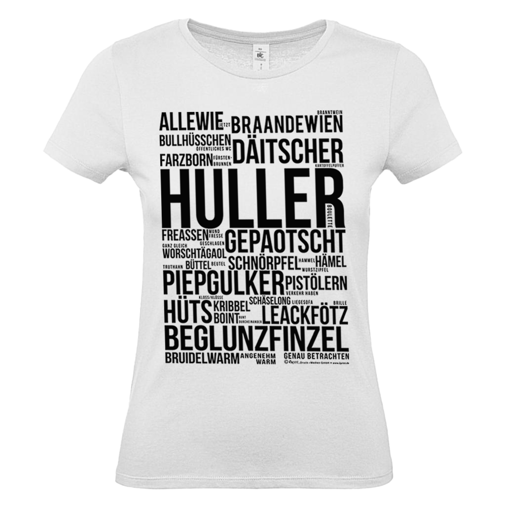 Rühler Spraoch-Shirt Frauen